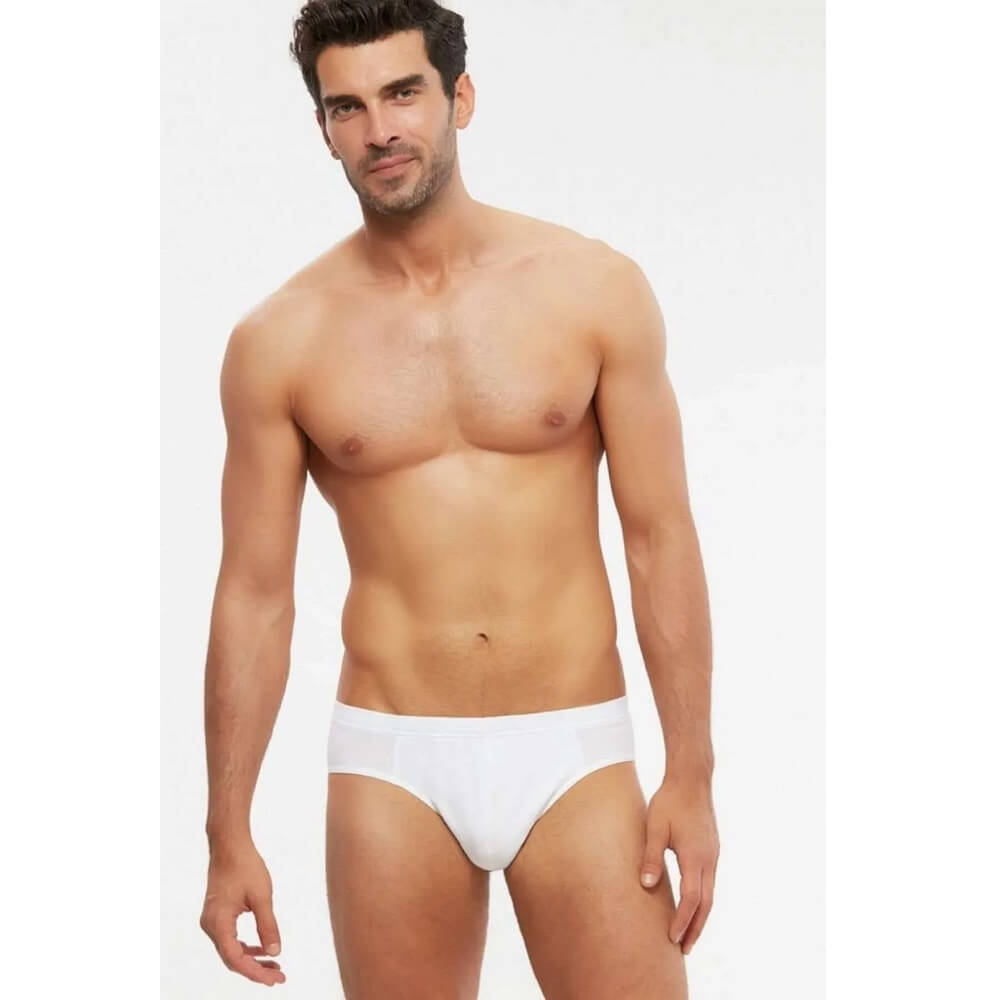 Kom 8000 Paul 2'li Slip Beyaz