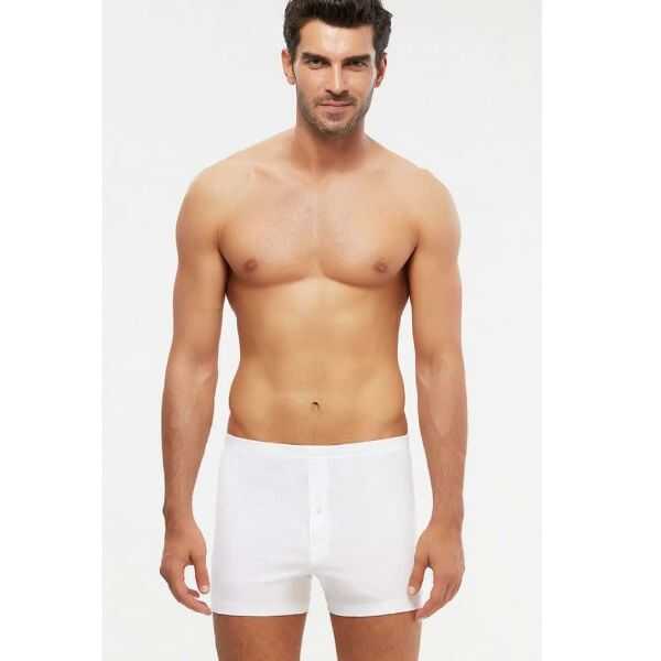 Kom Long Short Beyaz
