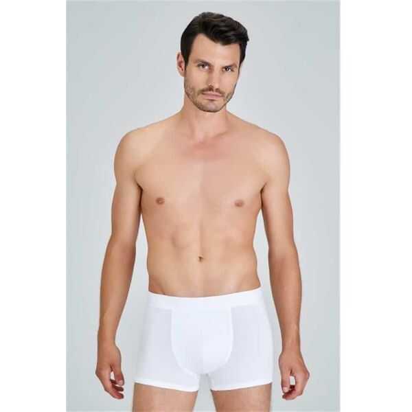 Kom Tight Short 2'li Beyaz
