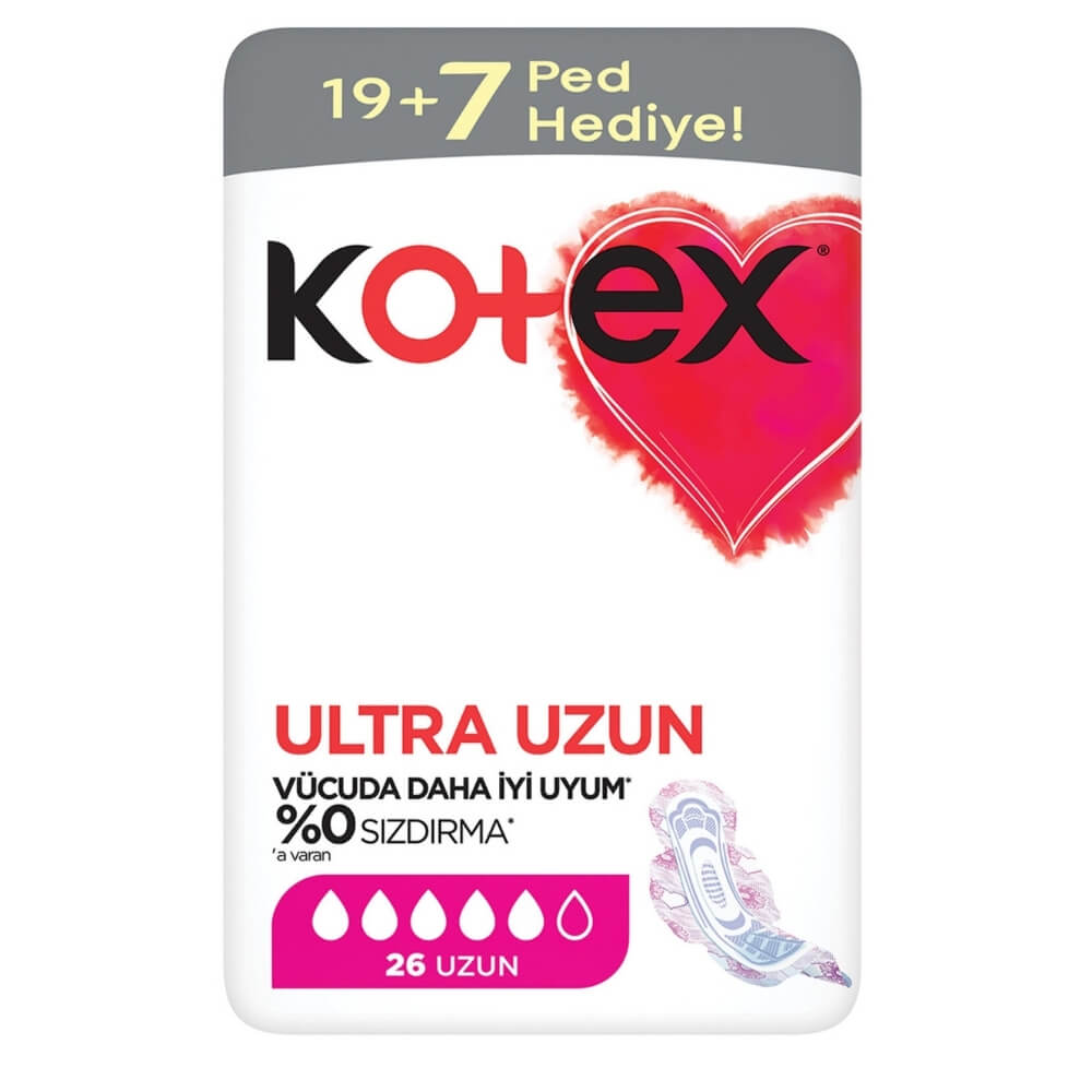 Kotex Ultra Dev Ekonomik Uzun 26'lı
