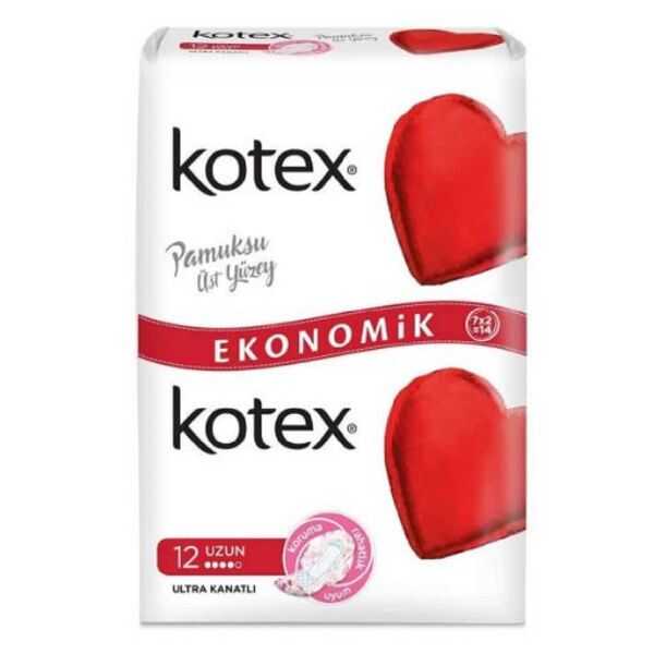 Kotex Ultra Double Kanatlı Normal 12'li