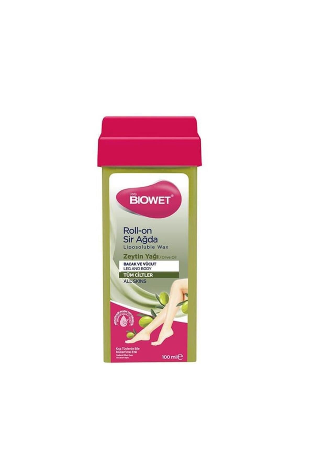 Lady Biowet Roll-on Sir Ağda Zeytinyağı 100 ml