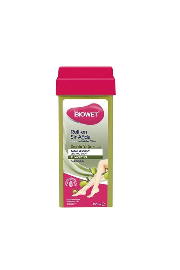 Lady Biowet Roll-on Sir Ağda Zeytinyağı 100 ml