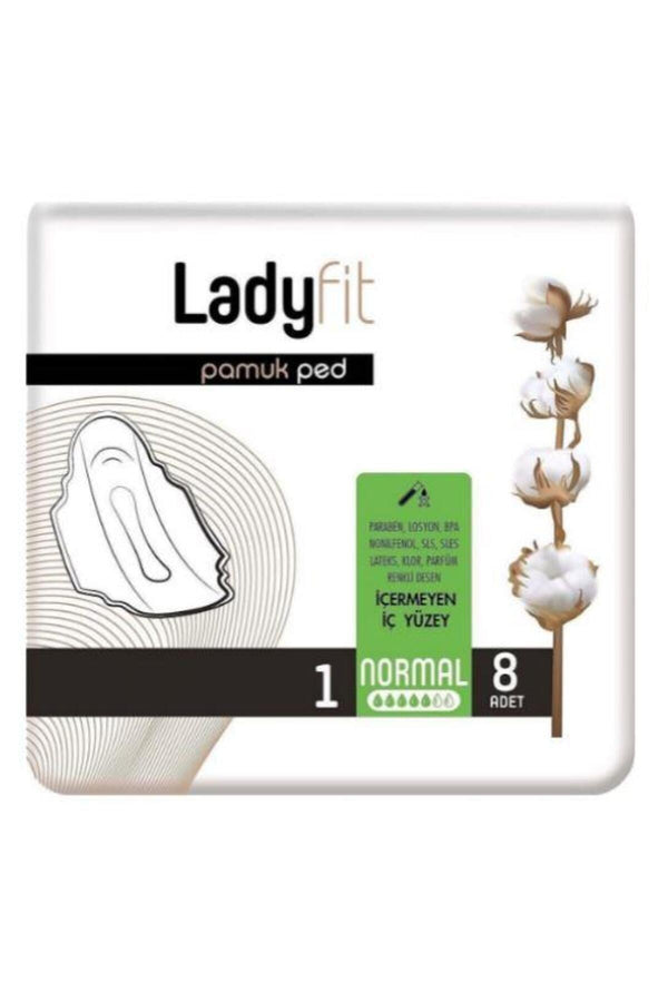 Lady Fit Ladyfit Pamuk Ped Normal (iç Adet 8 Adet)