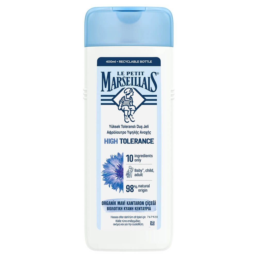 Le Petit Marseillais High Tolerance Mavi Kantaron Duş Jeli 400 Ml