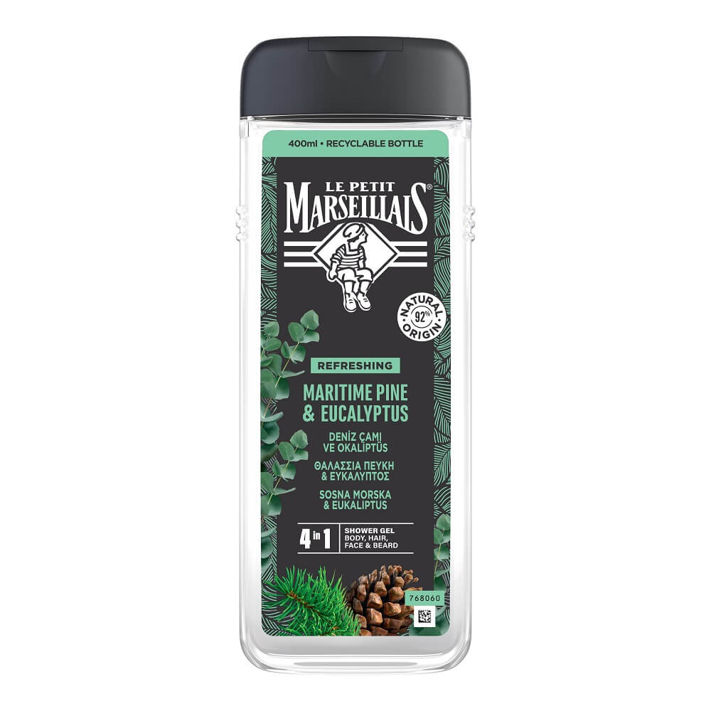 Le Petit Marseillais Men Deniz Çamı&Okaliptus Duş Jeli 400 Ml