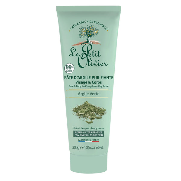 Le Petit Olivier Green Clay Plaste Argile Verte 300 Gr
