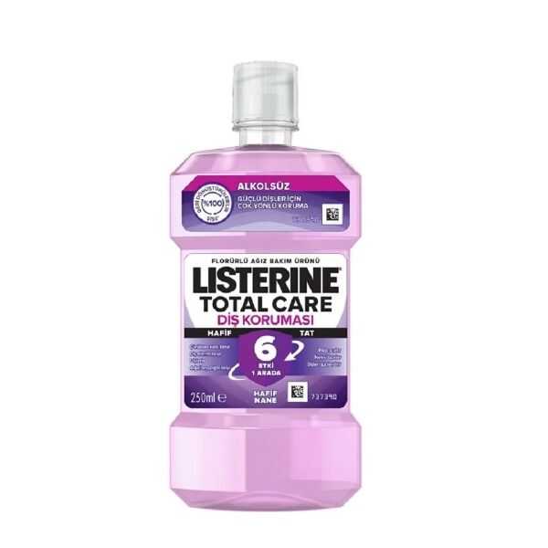 Listerine Ağız Gargara Total Care Hafif Tat 250 Ml