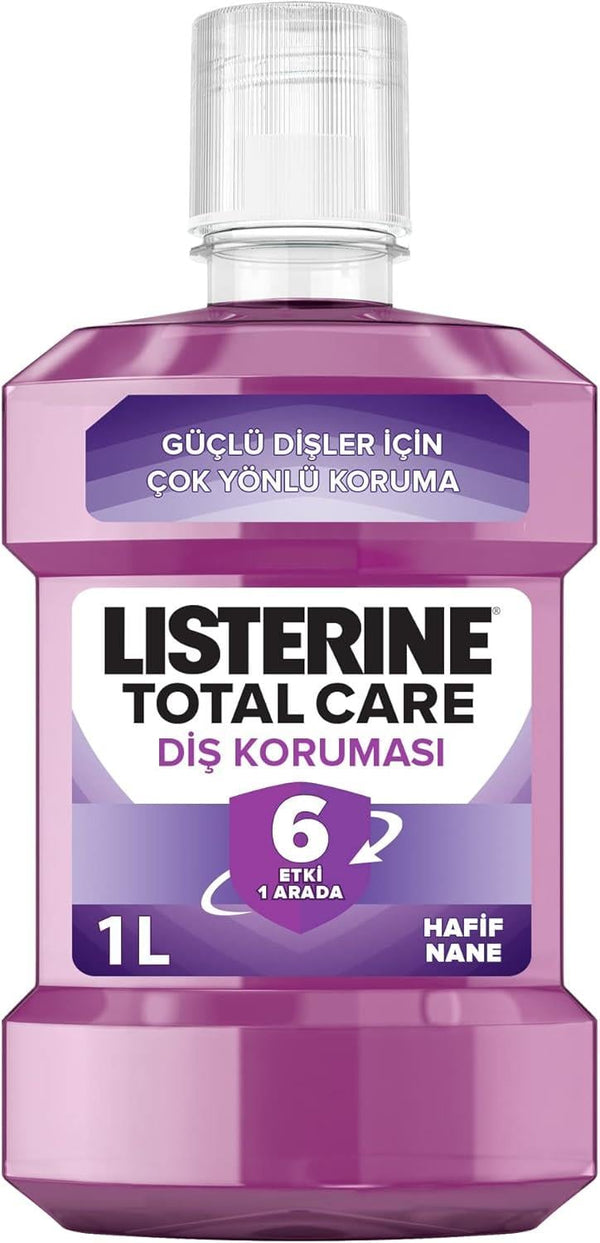 Listerine Mouthwash Total Care Nane Aromalı 1000ml