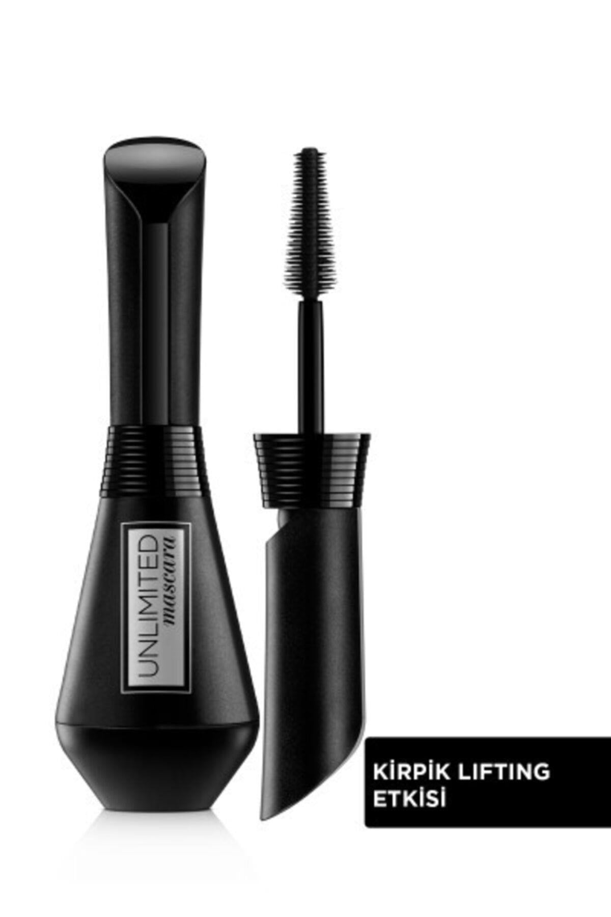 L'Oreal Paris Kaldırma Etkili Siyah Maskara - Unlimited Mascara Black