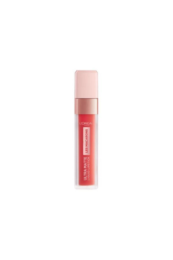 L'Oreal Paris Likit Mat Ruj - Les Macarons Ultra Matte Liquid Lipstick 824 Guava Gush