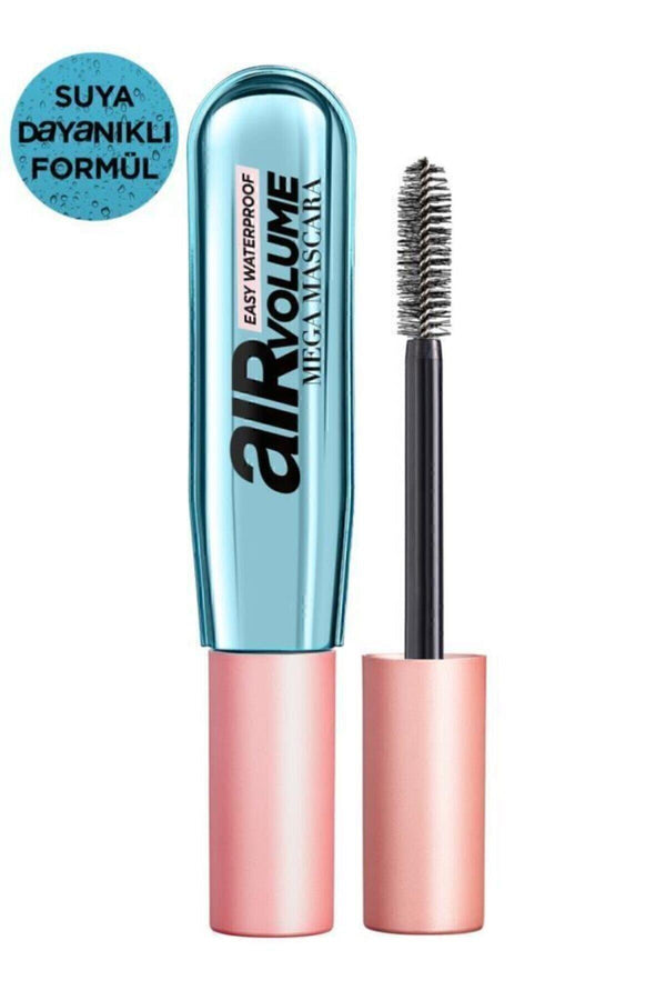 L'Oreal Paris L'oréal Paris Air Volume Mega Easy Waterproof Suya Dayanıklı Maskara - Siyah
