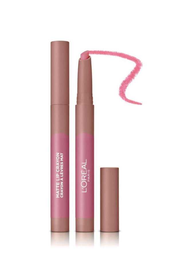 L'Oreal Paris L'oréal Paris Infaillible Matte Lip Crayon Kalem Mat Ruj - 102 Caramel Blondie