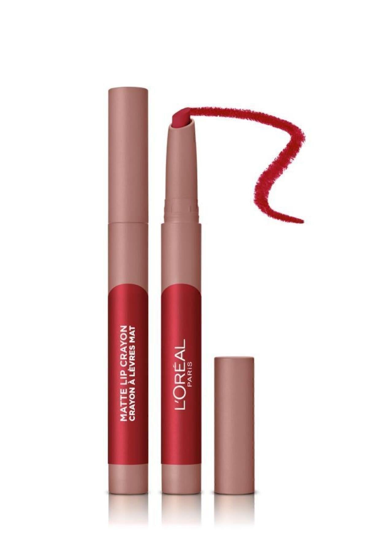 L'Oreal Paris L'oréal Paris Infaillible Matte Lip Crayon Kalem Mat Ruj - 113 Brulée Everyday