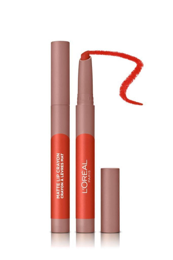 L'Oreal Paris L'oréal Paris Infaillible Matte Lip Crayon Kalem Mat Ruj - 110 Caramel Rebel