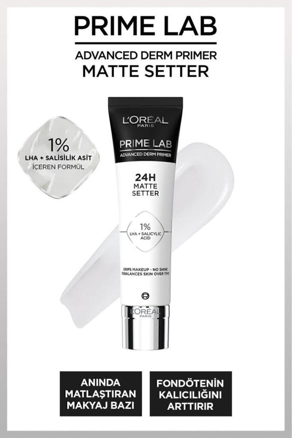 L'Oreal Paris L'oréal Paris Prime Lab Matte Setter Matlaştırıcı Makyaj Bazı