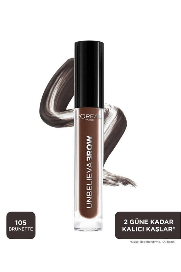 L'Oreal Paris L'Oréal Paris Unbelieva Brow Uzun Süre Kalıcı Kaş Jeli - 105 Brunette