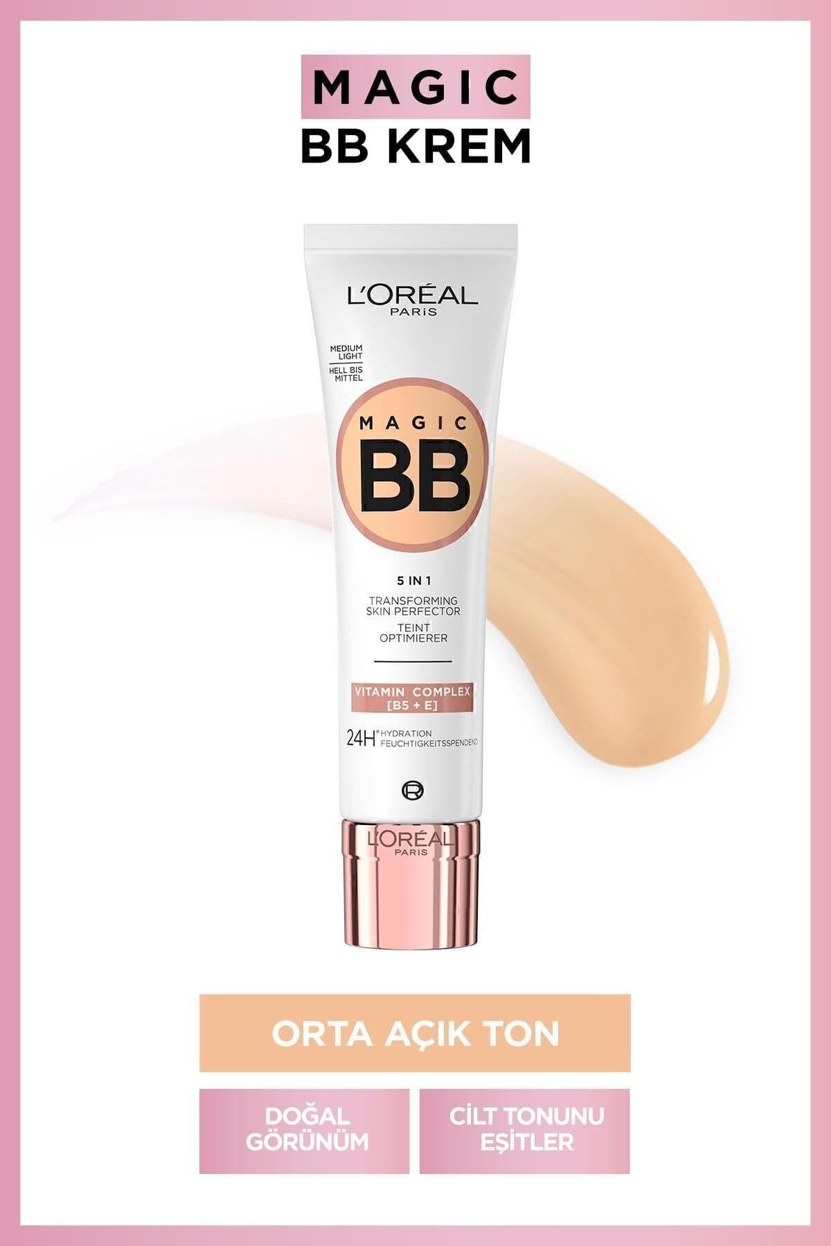 L'Oreal Paris Magic BB Renkli Nemlendirici Krem - Medium Light