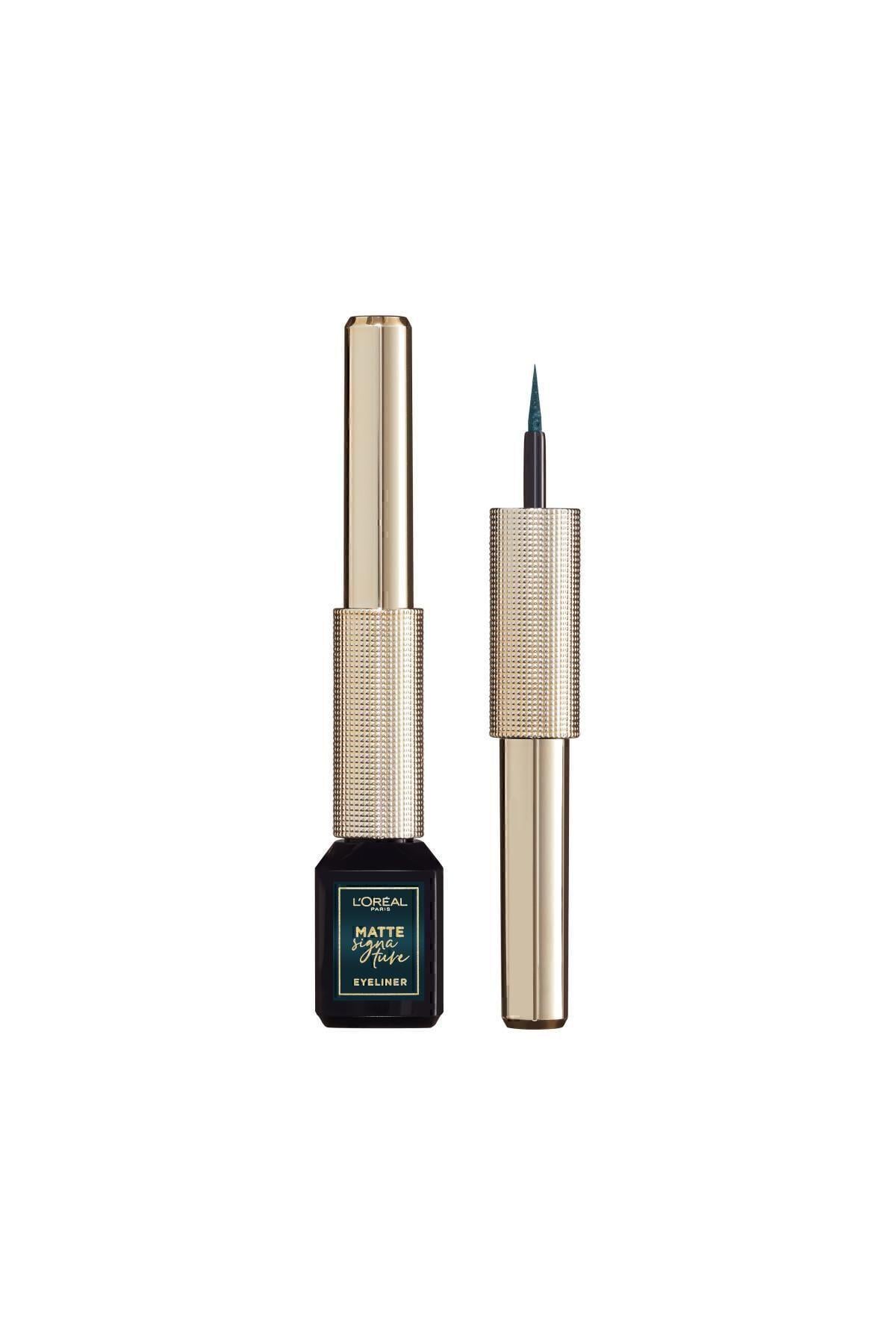 L'Oreal Paris Mat Eyeliner - Matte Signature Eyeliner 04 Emeraude 30175259