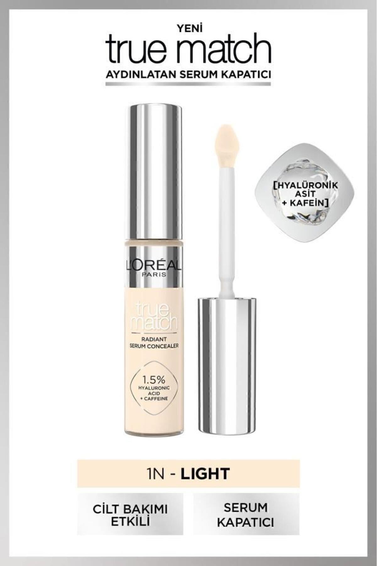 L'Oreal Paris True Match Aydınlatan Serum Kapatıcı - 1n 11 ml