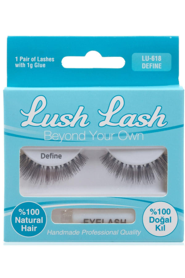Lush Lash %100 Doğal Kıl Define Takma Kirpik Lu-618