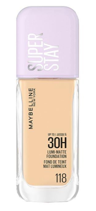 Maybelline Lumi Matte Foundation 30H - Mat Fondöten No: 118