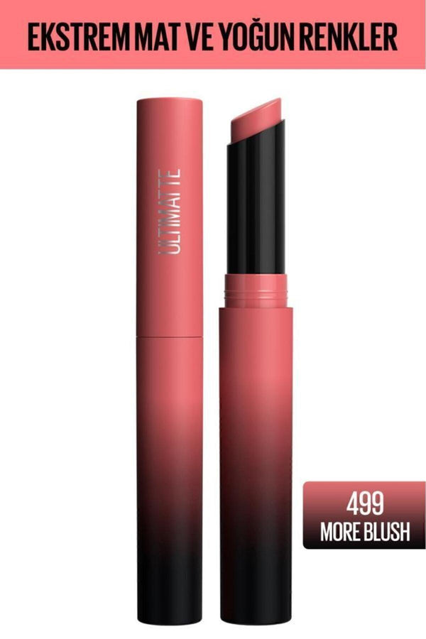 Maybelline New York Color Sensational Ultimatte Mat Ruj- 499 More Blush (PEMBE)