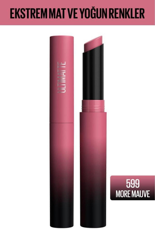 Maybelline New York Color Sensational Ultimatte Mat Ruj- 599 More Mauve (PEMBE)