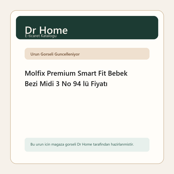 Molfix Premium Smart Fit Bebek Bezi Midi 3 No 94 lü Fiyatı