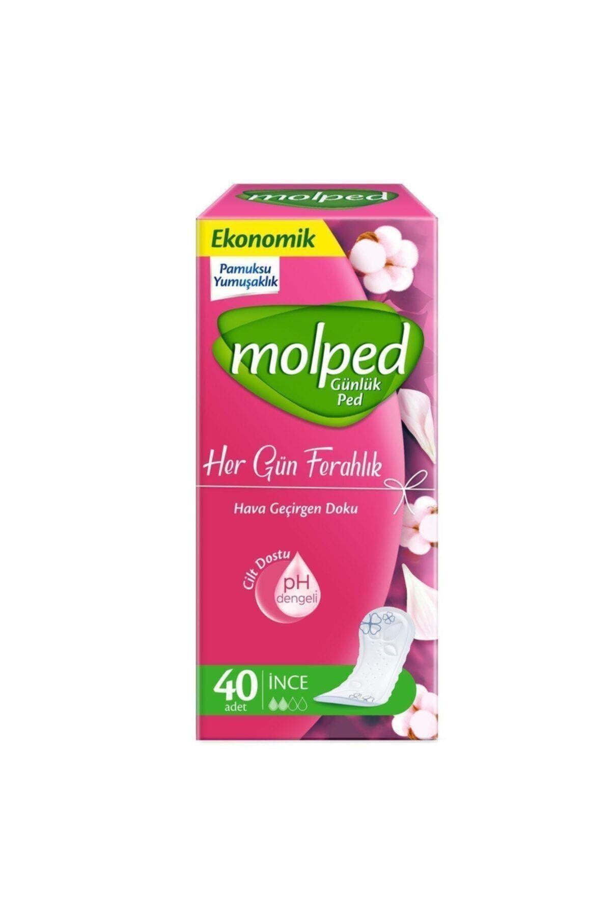 Molped Günlük Incelilk 40 Adet Duş Ferahlığı