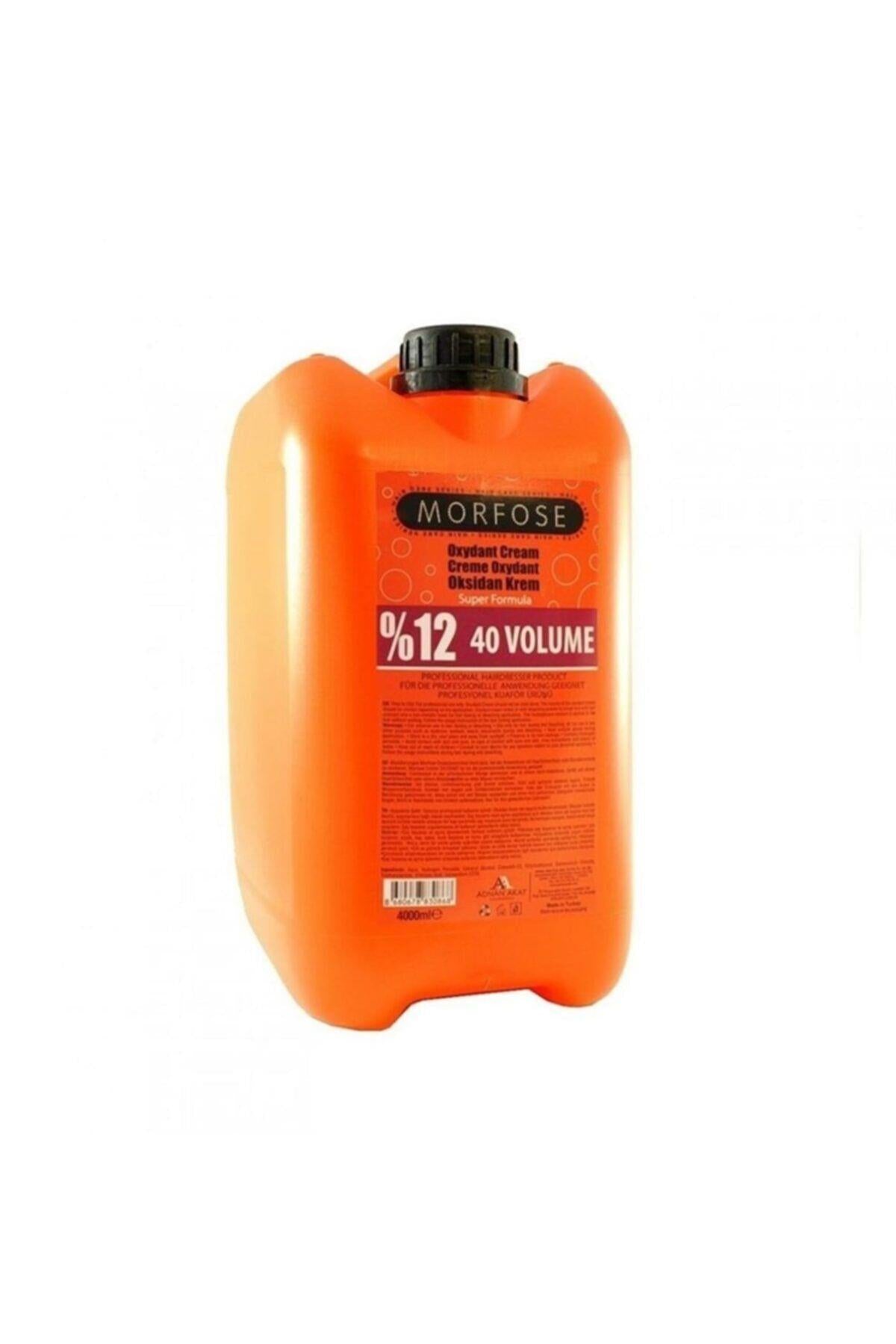 Morfose %12 40 Volume Oksidan Krem 4000 ml