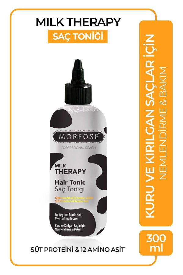 Morfose Milk Therapy Nemlendirici, Kepek Karşıtı, Besleyici Ve Parlatıcı Saç Toniği 300 ml