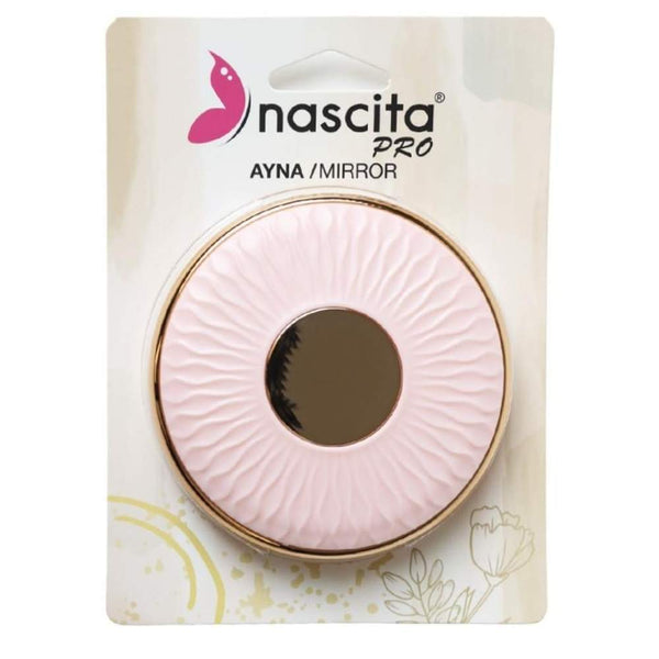Nascita Ayna 9CM Taşınabilir Çanta Aynası Gri