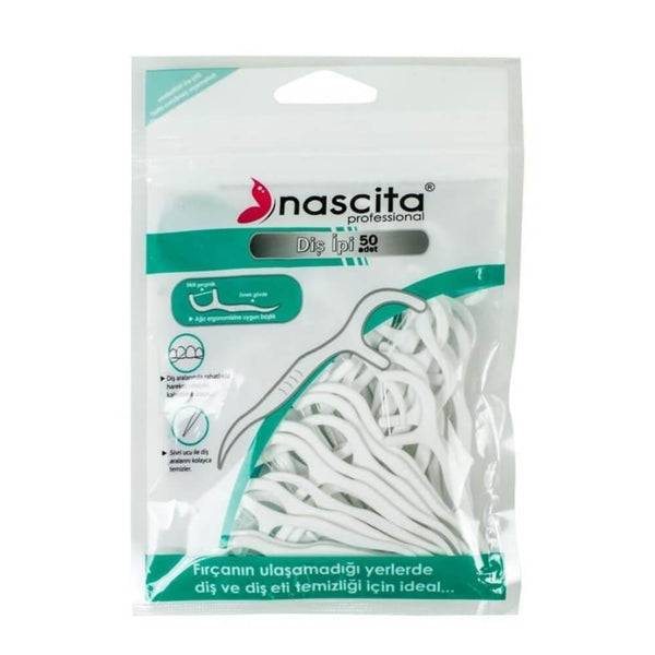 Nascita Nane Aromalı Kürdanlı Diş İpi 50'li