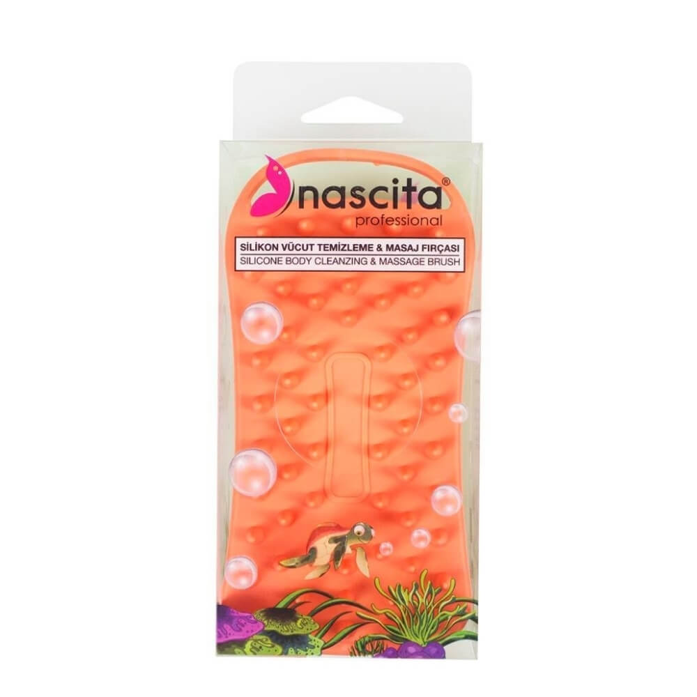Nascita Silikon Vücut Masaj ve Temizleme Fırçası
