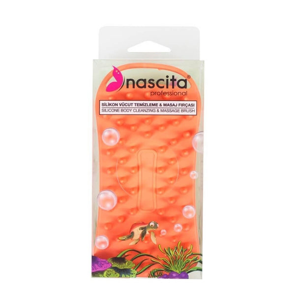 Nascita Silikon Vücut Masaj ve Temizleme Fırçası
