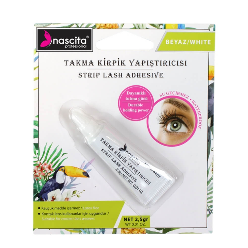 Nascita Takma Kirpik Yapıştırıcısı Beyaz 2.5 Gr