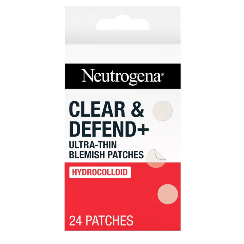 Neutrogena Clear and Defend Ultra Thin Blemish Patches 24'lü