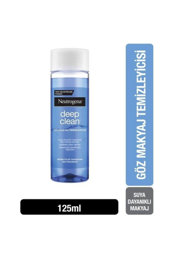 Neutrogena Deep Clean Göz Makyaj Temizleyicisi 125 ml