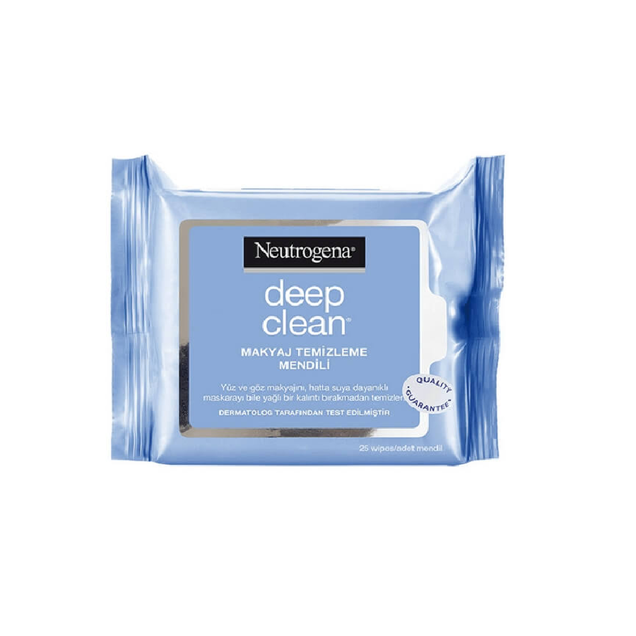Neutrogena Deep Clean Makyaj Temizleme Mendili 25'li