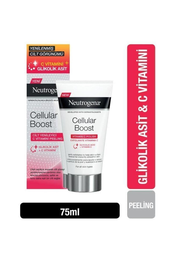 Neutrogena Göz Çevresi Bakım Kremi & Cellular Boost Cilt Yenileyici C Vitamini Peeling 75ml