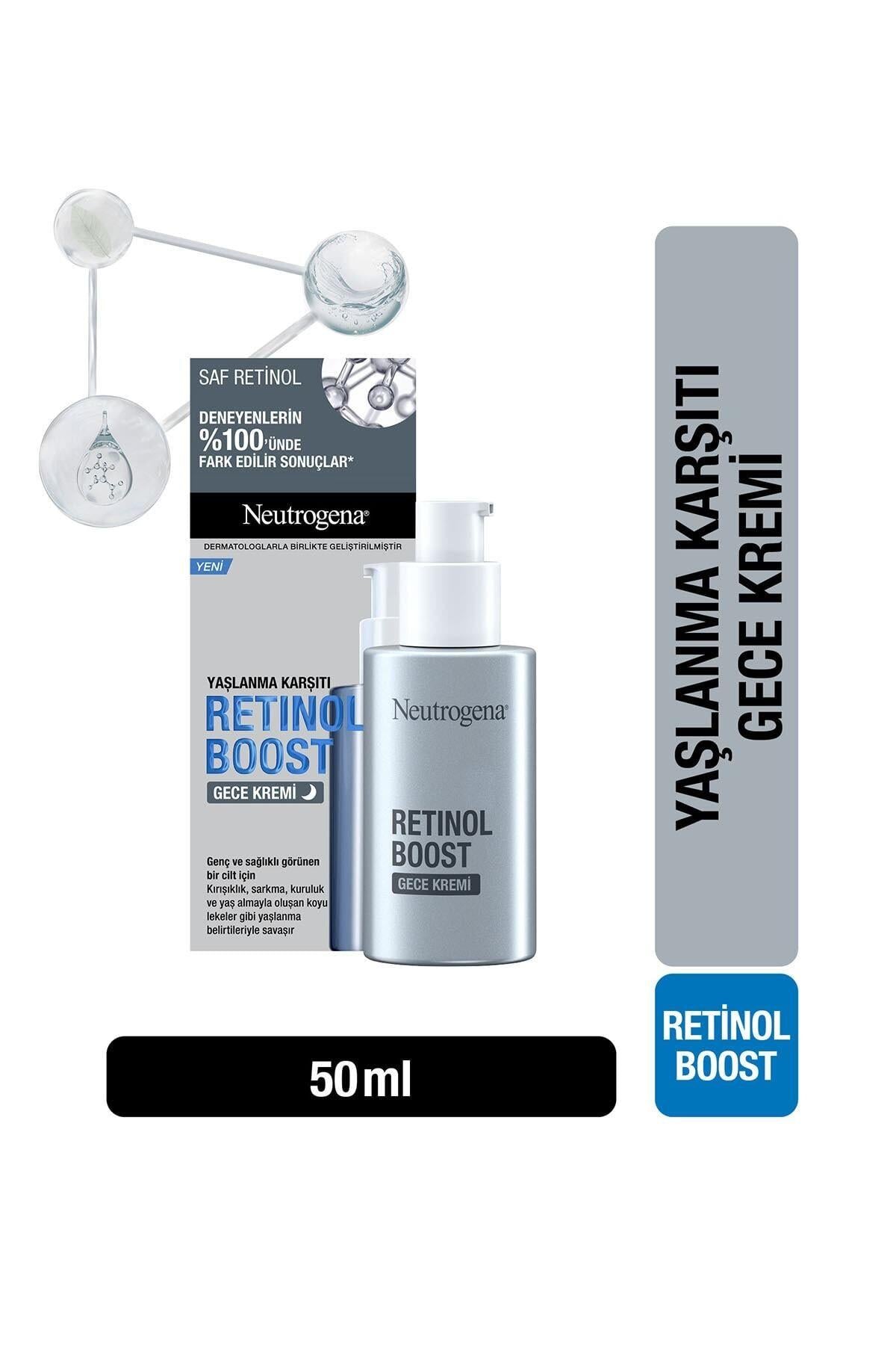 Neutrogena Retinol Boost Antiaging Kırışıklık Ve Koyu Leke Karşıtı Gece Kremi 50 Ml