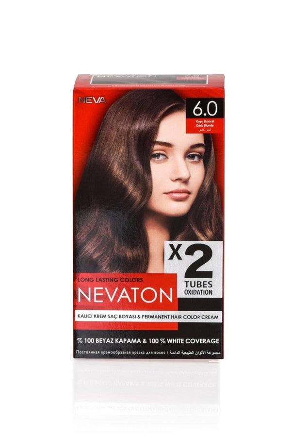 Nevaton 2 Li Saç Boyası 6.0 Koyu Kumral