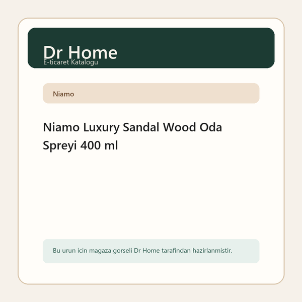 Niamo Luxury Sandal Wood Oda Spreyi 400 ml