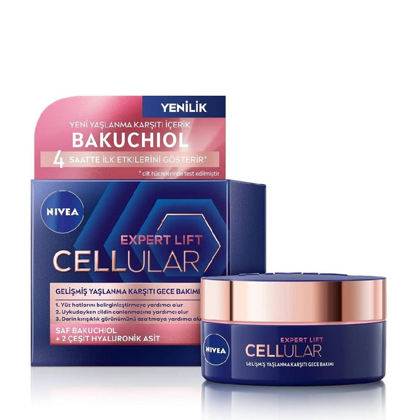 Nivea Hyaluron Cellular Filler Şekillendirici Gece Kremi 50 Ml