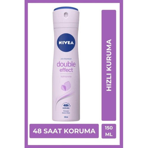 Nivea Kadın Sprey Deodorant Double Effect 150 ml Fiyatı