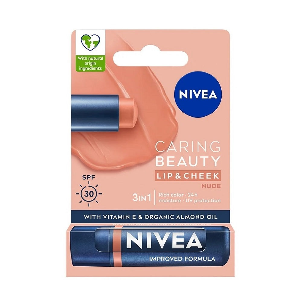 Nivea Lip Caring Beauty Nude