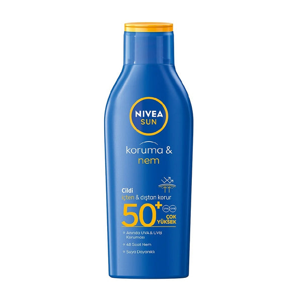 Nivea Sun Koruma&Nemlendirici Güneş Sütü Spf50+ 200 Ml
