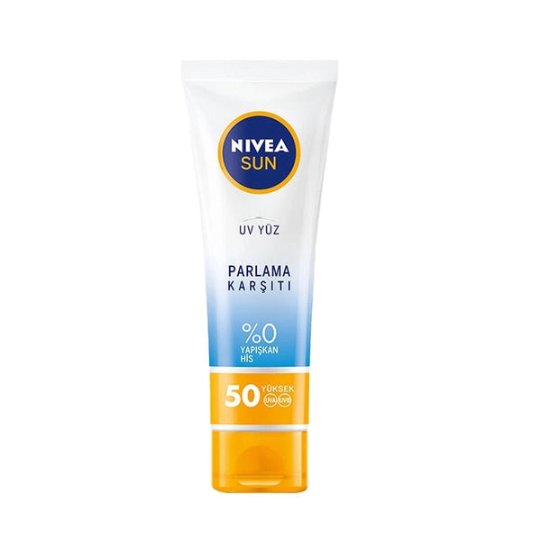 Nivea Sun Parlama Karşıtı Yüz Kremi Spf50 50 Ml