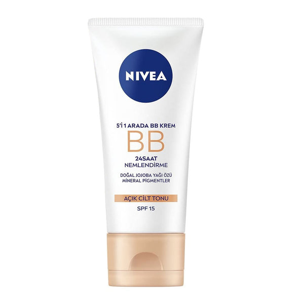 Nivea Visage BB Krem 5in 1 Açık Cilt Tonu Spf15 50 Ml